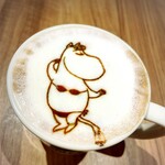 ムーミンカフェ - アートラテ