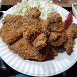 ナカガワ☆スエ食堂 - すごいボリュームです。