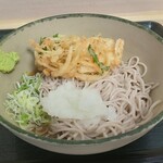 名代 箱根そば - 冷しかき揚げ天そば＠￥530円