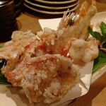 いしもん - (ノ∇≦❤)感激！きんきの天ぷら(’13.09月にて)