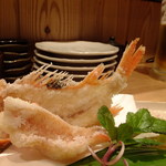 いしもん - (ノ∇≦❤)感激！きんきの天ぷら