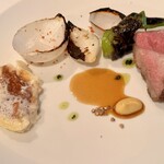 レストラン・モリエール - 焼尻島産サフォークと美味なる野菜