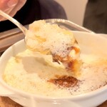 レストラン・モリエール - 500日熟成したジャガイモのグラタン
