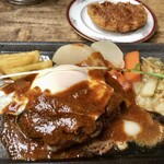 炭焼ハンバーグの店あらかると - 