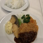 レストラン桂 - Aランチ1100円