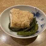春のお店 - 厚あげ煮
