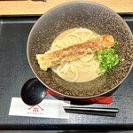 山下本気うどん - ちくわ天胡麻だれぶっかけうどん 800円