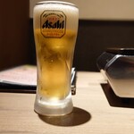 焼肉 ニクラボ - 生ビールはアサヒの銀 202308