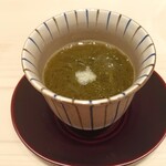 佐たけ - 水雲と鼈の冷製茶碗蒸し