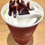 Anthiko Kafe Aruabisu - グリーンティチョコレート ラッテ（アイス M 650円）
