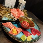 金の肉人 - 牛刺し