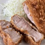 千楽 - カツ断面