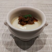 Pluie dete - フォアグラのムースとアナゴ