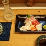 寿司芳 - お造り盛り合わせ