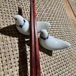 鳥はん - 箸置き同士で