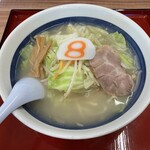Hachiban Ramen - 野菜らーめん塩 726円