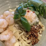 極太麺 まな屋 - 海老