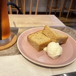 Cafe GRACE - しっとりシフォンケーキ