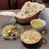 インド・ネパールレストランmint - チョイスカレーセット。カレーはココナッツ海老カレーに変更