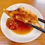 Black Gyoza / Dumpling (with garlic from Aomori prefecture) 5 servings per person