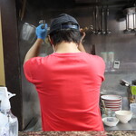 自家製麺 ら～めん かり屋 - 一振入魂、男の背中