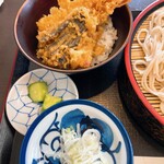 Sobadokoro Hanaya - ミニ天丼