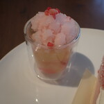 マテリエル - 桃のシャーベット