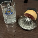shin-ka511 - 生搾りグレープフルーツサワー　¥500