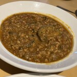 アジャンタ - チェテイナードのキーマと茄子のカレー