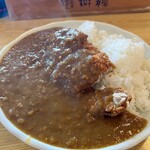 大野城川久保食堂 - カツカレー980円 