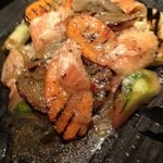 Waran Kenou Kaguya - サーモンの焼き野菜サラダ