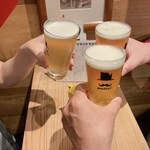 BEER STAND molto!! - まずは乾杯！　※その苦み爽快につきラガーSサイズ（240ml）　630円（税込）