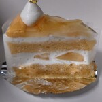 シャロン - 桃のショートケーキ：2023/08/14