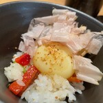 日本料理FUJI - 卵かけご飯(万願寺とうがらし)