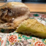 日本料理FUJI - 下にはナスも