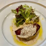 北島亭 - 2023.7.  ハンガリー産 フォワグラのポワレ シェリーヴィネガーのクリームソース