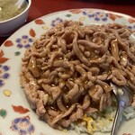 中華料理五十番 - 肉あんかけ炒飯。