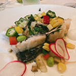 シェ草間 - メインはサワラをチョイス