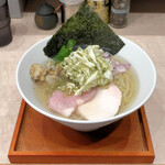 麺処 八鶏 - 冷やし貝出汁汐らーめん1,000円