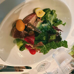 シェ草間 - マグロのサラダ