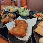 Washoku Sato - 天ぷら、焼き鳥、たこ焼き、さとチキ、餃子、お麩