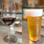 OPERA - 赤ワインと生ビール