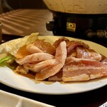 Taishuu Yakiniku Darumaya - 豚肉3種類、合計300g。