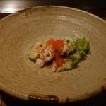 Samwells - 蟹味噌ソースのサラダ