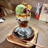 SWITCH FLAVOR - 抹茶とほうじ茶の和パフェ（1,050円）