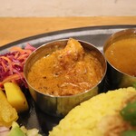 ハジカミ - バターチキンカレー