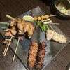 いっちょらい - 230812土　東京　いっちょらい　おまかせ串盛り合わせ1,980円＋税