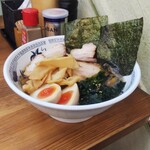 喜多方食堂 - 特製冷やしらーめん(900円＋350円)