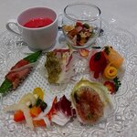 リストランテ ラ ソリア - 前菜盛り合わせ（2023.7）