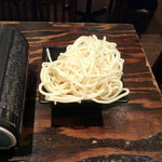 博多もつ鍋おおやま - 〆のちゃんぽん麺